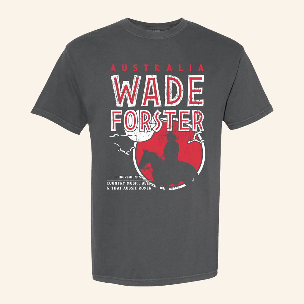 Wade Forster Merch 2026 Wade Forster T-Shirt Western Themed Shirt Gifts For Country Music Fans - Petshi