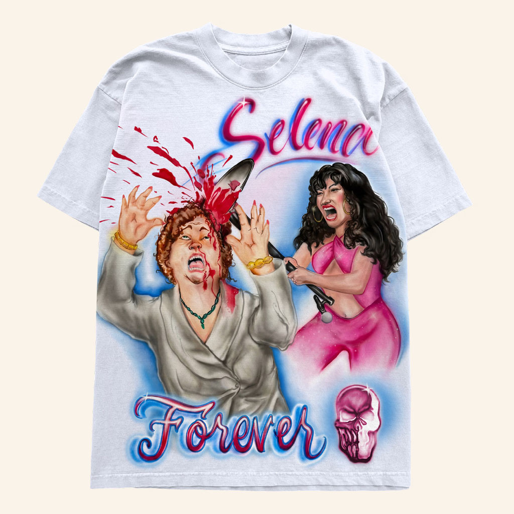 Warren Lotas Merch 2026 Selena Forever T-Shirt White Gifts Ideas For Sisters - Petshi