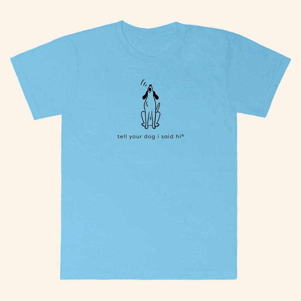 We Rate Dogs Merch 2026 Howling Dog T-Shirt Tell Your Dog I Said Hi Tee Gifts For Pet Lovers - Petshi