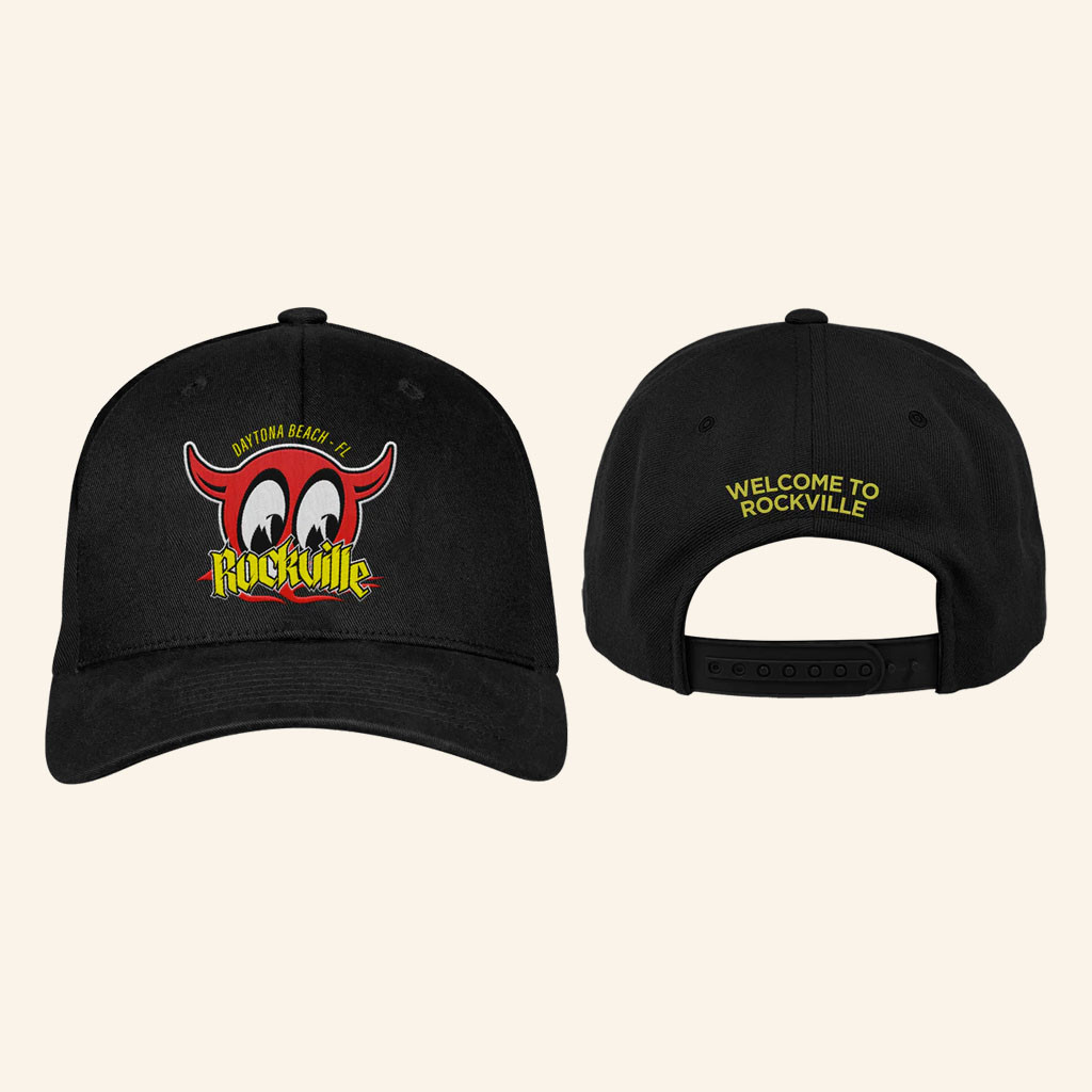 Welcome To Rockville Merch 2026 Mooneyes Hat Gifts For A Rock Music Lover - Petshi