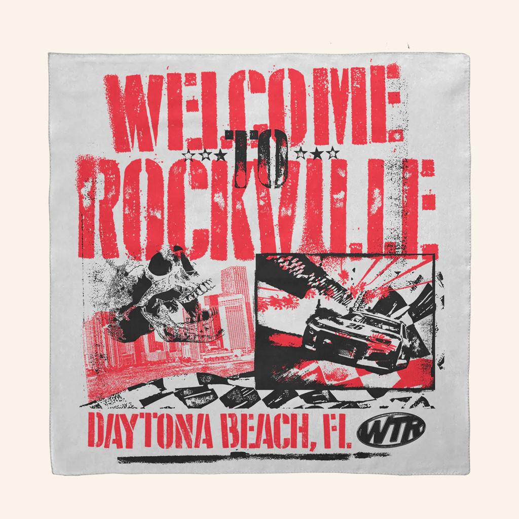 Welcome To Rockville Merch 2026 Stenciltown Bandana Gift Ideas For Rock Music Lovers - Petshi