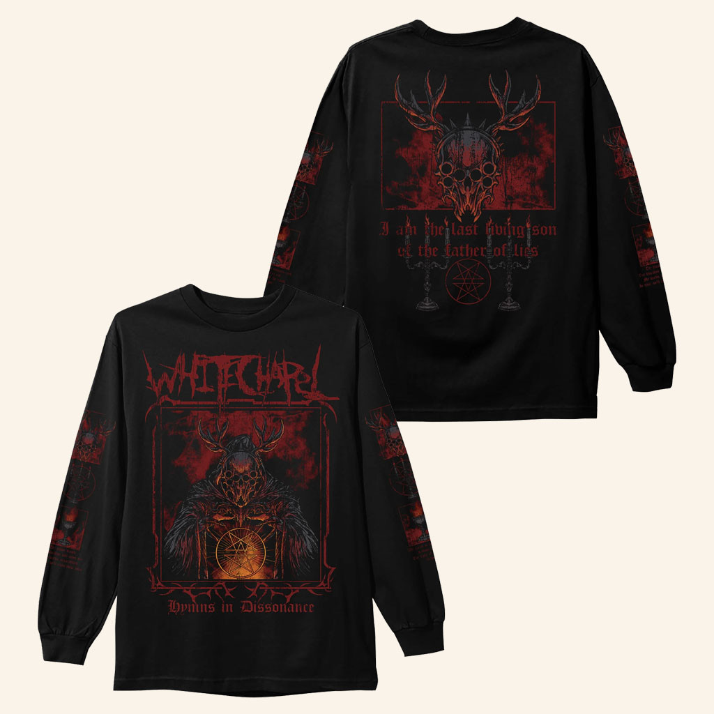 Whitechapel Merch 2026 Last Living Son Black Long Sleeve Shirt Present For Band Fans - Petshi