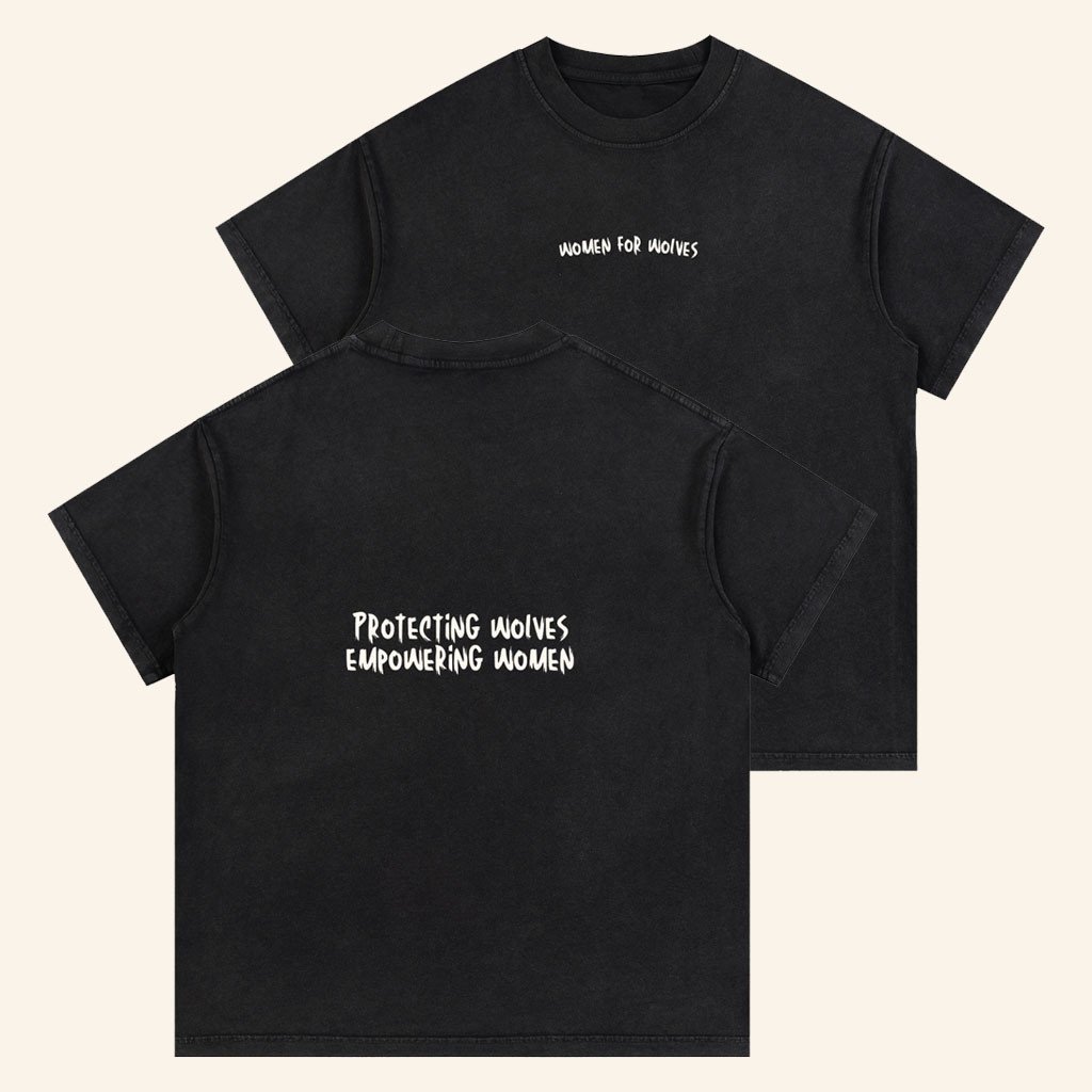 Women For Wolves Merch 2026 Protecting Wolves Empowering Women T-Shirt WFW Shirt Gifts Ideas - Petshi
