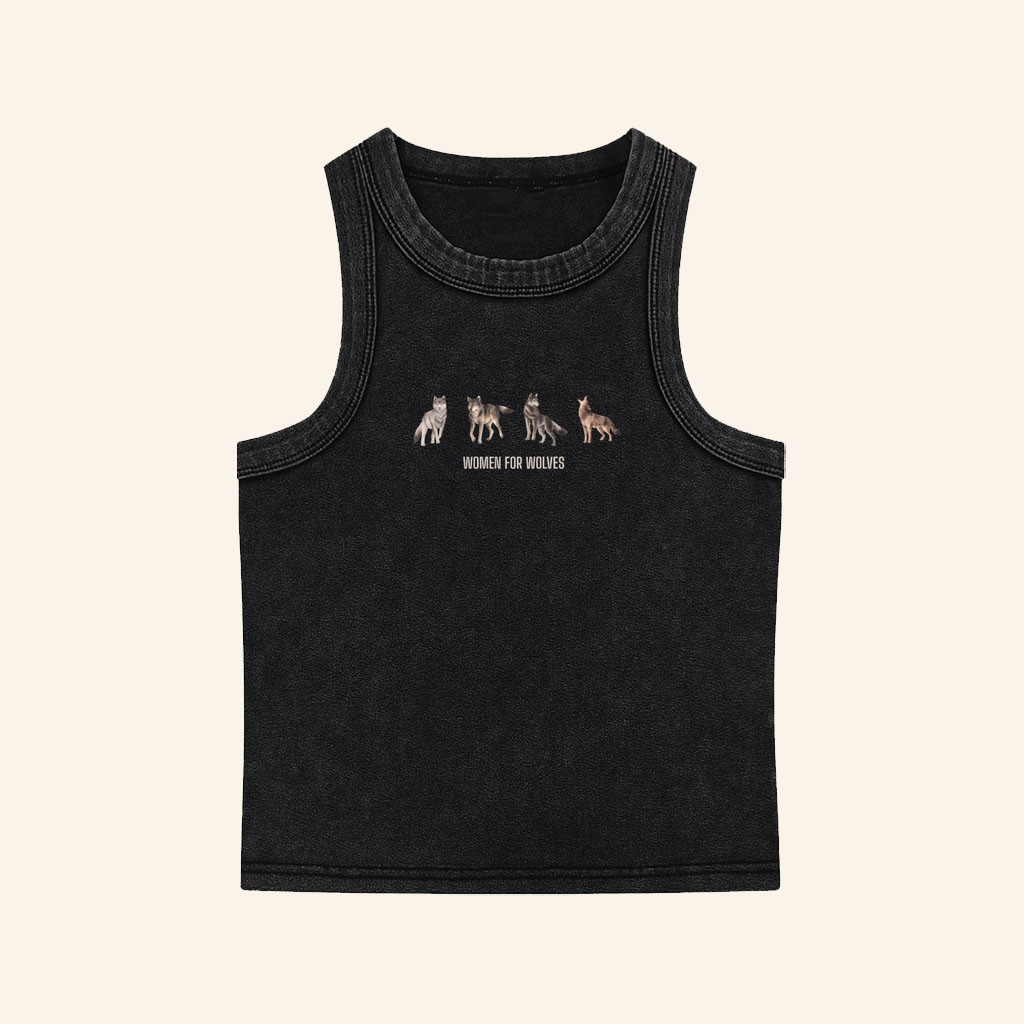Women For Wolves Merch 2026 Women For Wolves Tank Top Gifts Ideas For Wolf Lovers - Petshi