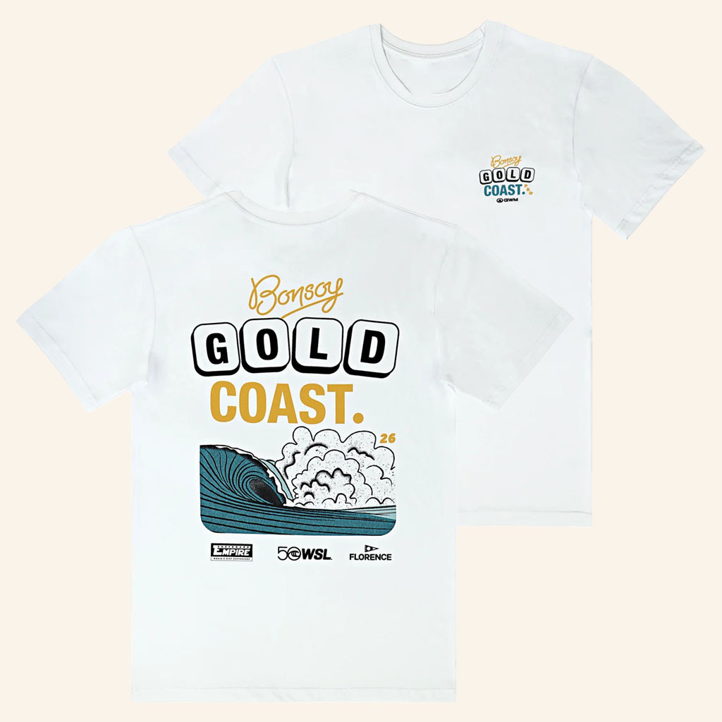 WSL Merch 2026 Bonsoy Gold Coast Pro T-Shirt World Surf League Shirt Gifts For Husband - Petshi