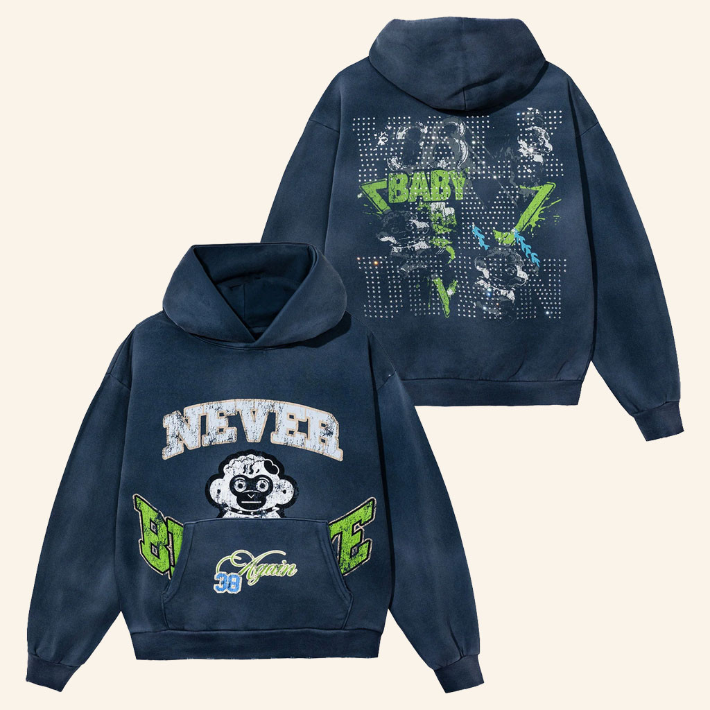 Youngboy NBA Merch 2026 Walk Em Down Hoodie Never Broke Again Hoodie Rapper Fan Gifts - Petshi