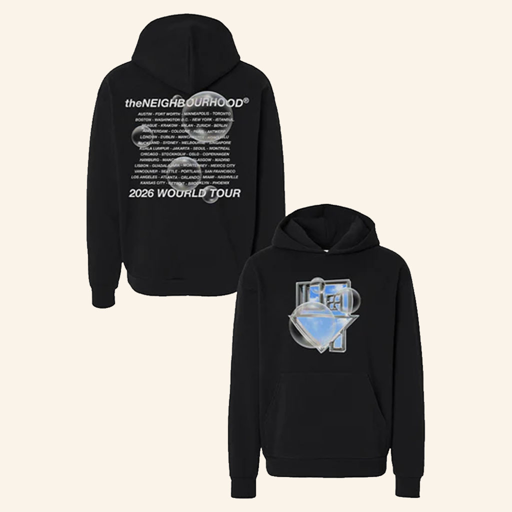 Ziggo Dome Merch The Neighbourhood 2026 World Tour Hoodie Gifts For Rock Music Fans - Petshi